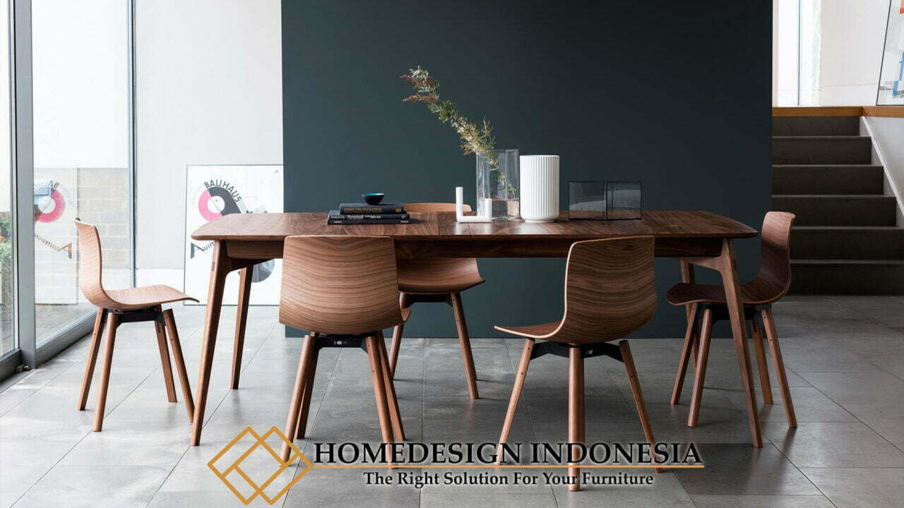Meja Makan Minimalis Modern Simple Futuristic Design HD-0004