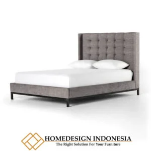 Dipan Minimalis Terbaru Queenza Full Fabric Upholstery HD-0135