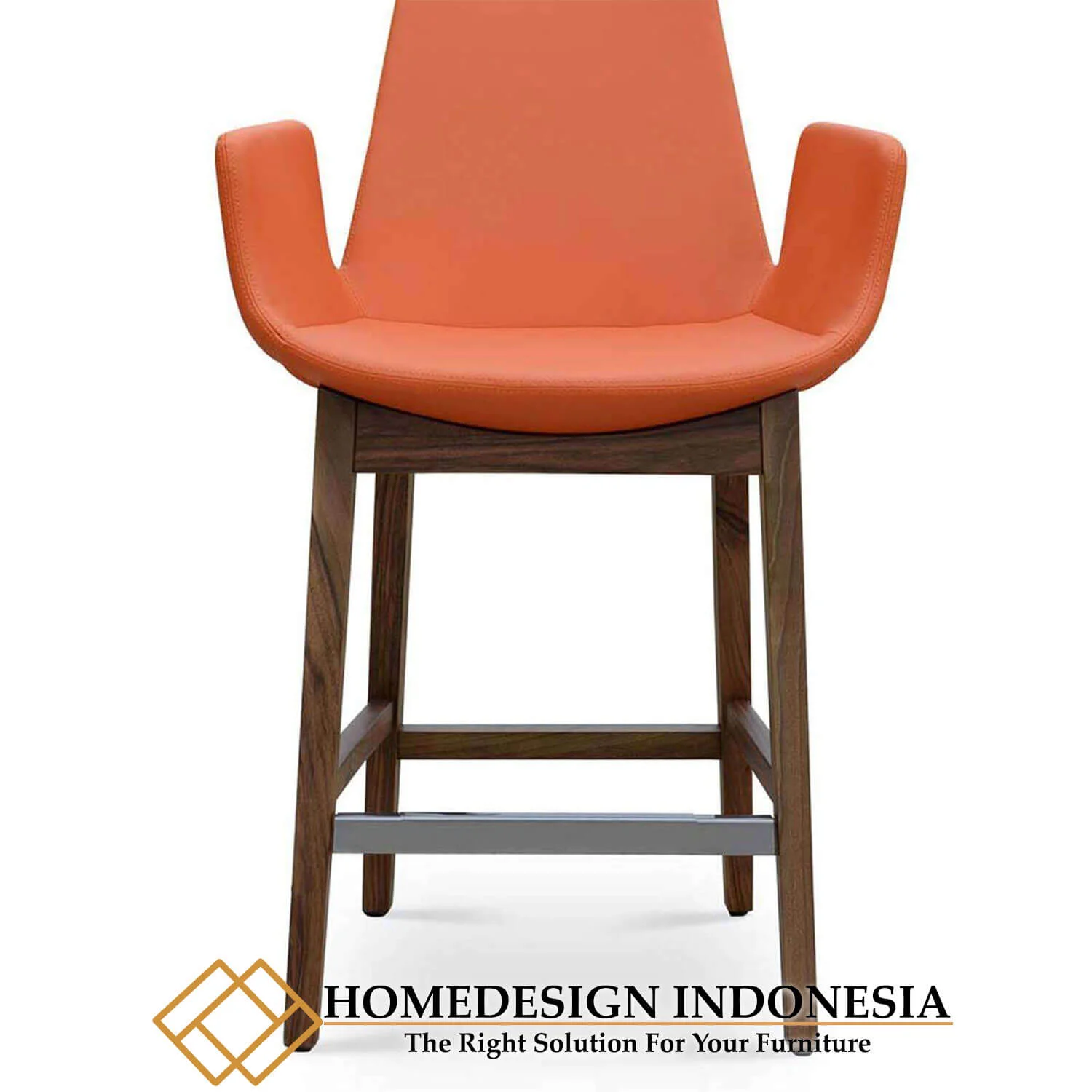 Kursi Cafe Jati Minimalis Great Kayu Perhutani HD-0194