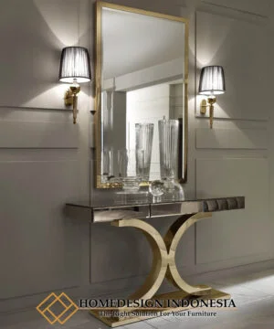 Meja Konsul Minimalis Modern Glorius Elegant Design HD-0073