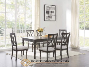 Meja Makan Minimalis Klasik Terbaru Harga Terjangkau HD-0273
