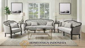 Model Sofa Tamu Minimalis Jepara Glory Luxury Style HD-0212