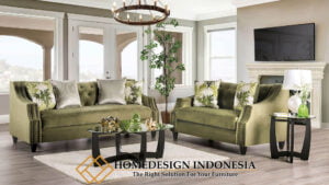 Set Sofa Tamu Minimalis Jepara Simple Elegant Model HD-0208
