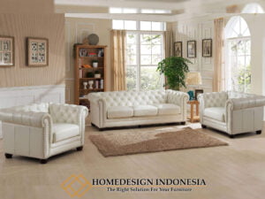 Sofa Tamu Chester Minimalis Classic Design Luxury HD-0248
