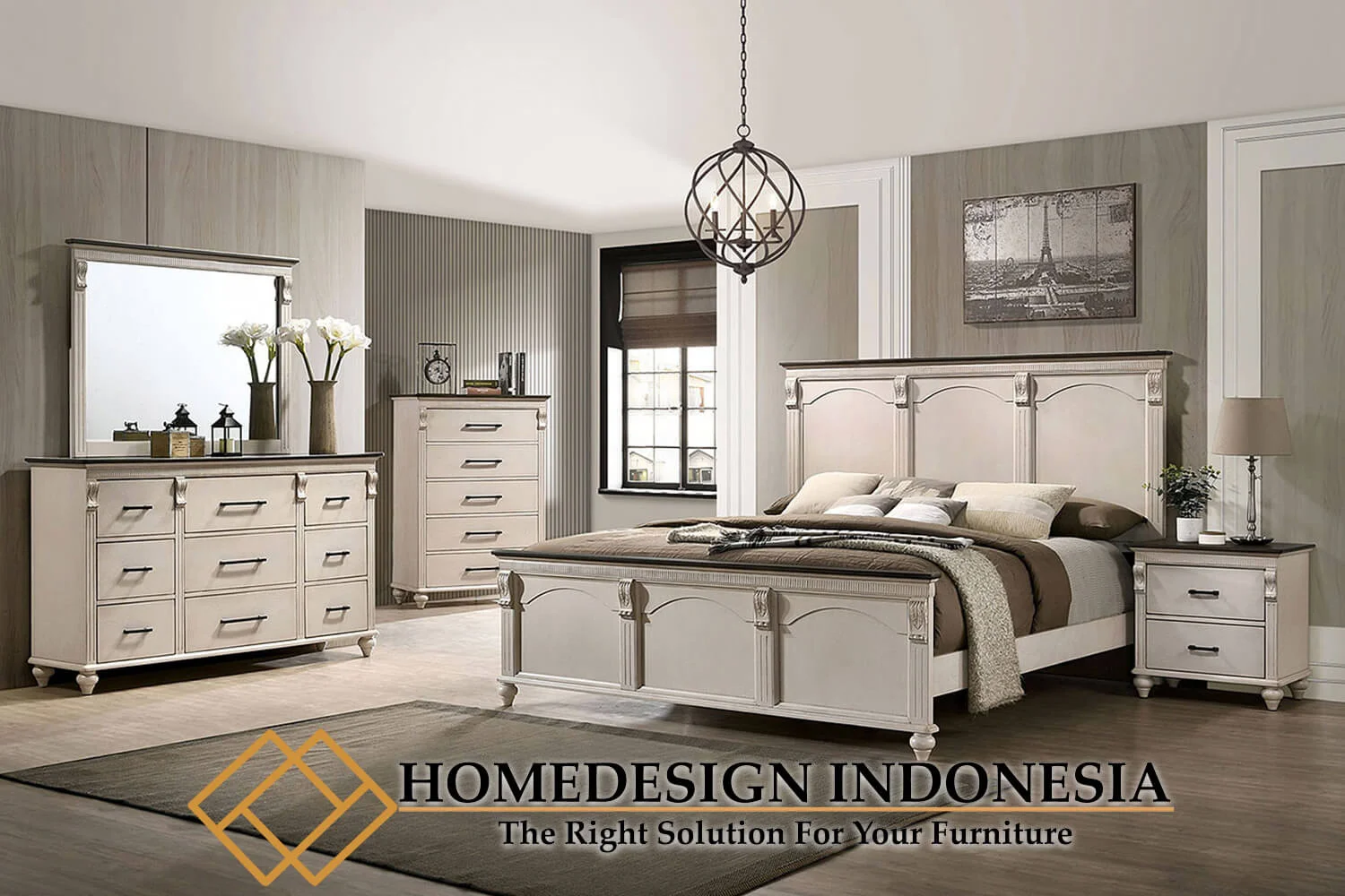 Dipan Minimalis Klasik Jepara Europe Majestic Design HD-0386
