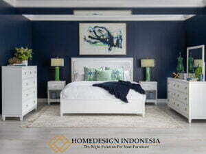 Kamar Set Minimalis Putih Duco Beauty Style HD-0318