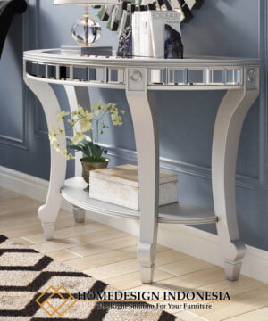 Meja Konsol Minimalis Jepara Kualitas Kayu Terbaik HD-0298