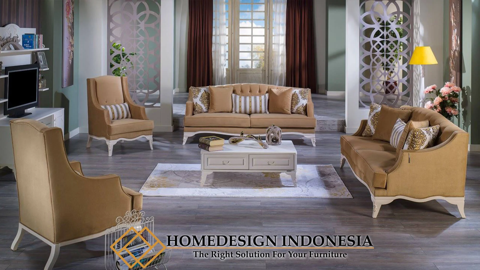 Sofa Tamu Minimalis Terbaru High Quality Detail HD-0331