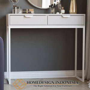 Meja Konsul Minimalis Ellisa Grey Duco Color HD-0669
