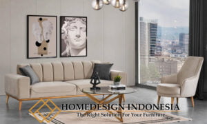 Sofa Minimalis Jati Natural Color Design Elegant HD-0505