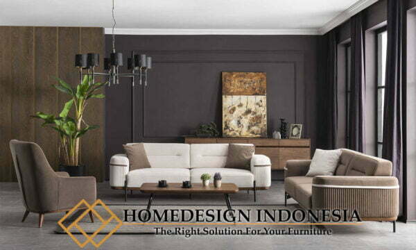 Sofa Ruang Tamu Minimalis Mewah Simple Luxury Style HD-0638