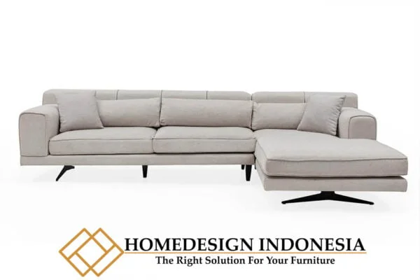 Sofa Tamu Sudut Jepara Minimalis SImple Style New Set HD-0572.1