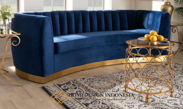 Sofa Minimalis Modern 2 Seater Elegant Luxury Style HD-0776