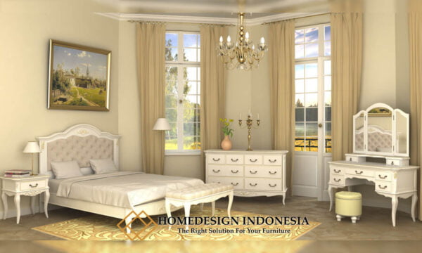 Tempat Tidur Jepara Klasik Minimalis Excellent Color HD-0824