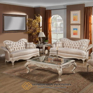 Sofa Tamu Minimalis Mewah Klasik Elegant Set Jepara HD-0956