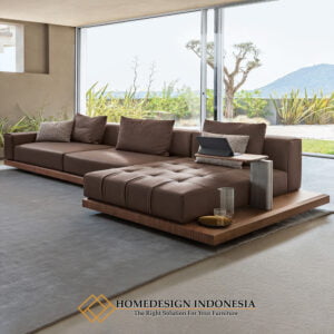 Sofa Tamu Sudut Minimalis Modern High Design Quality HD-0947