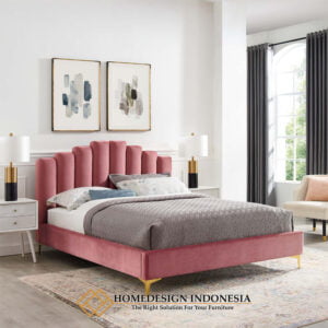 Tempat Tidur Minimalis Lovely Sweet Pinky Color HD-0983