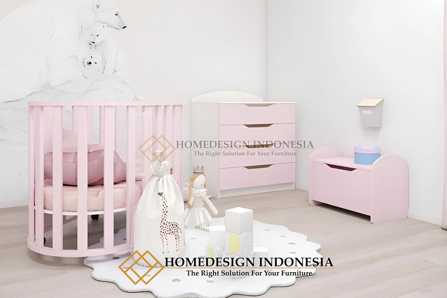 Baby Box Minimalist Elegant Great Quality Wood HD-172