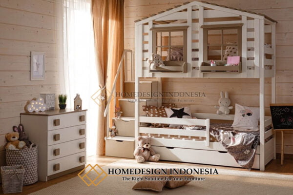 Desain Tempat Tidur Tingkat Anak Laki-Laki Best Sale HD-168