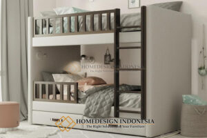 Tempat Tidur Tingkat Anak Minimalis Design Elegant HD-167