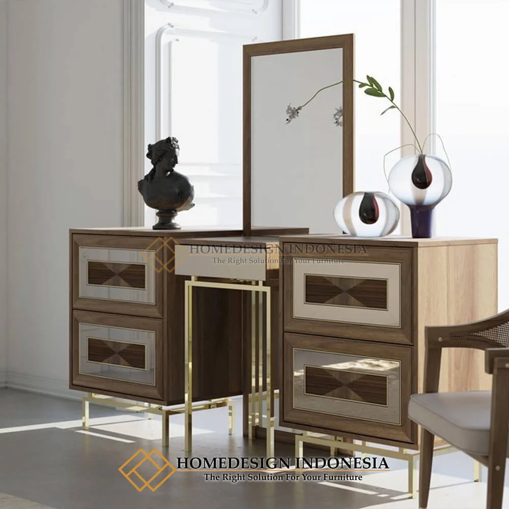 Meja Rias Minimalis Mewah Modern New Furniture Jakarta HD-430