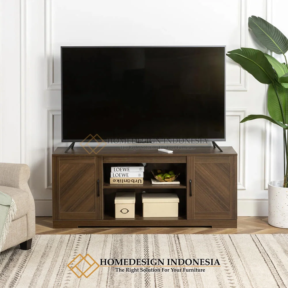 Bufet TV Minimalis Jati Jepara New Furniture Jakarta HD-637