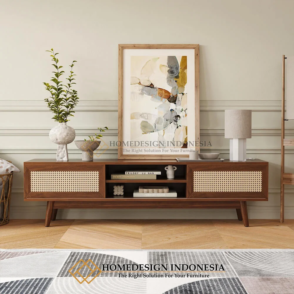 Model Meja TV Minimalis Retro Classic Best Seller HD-632