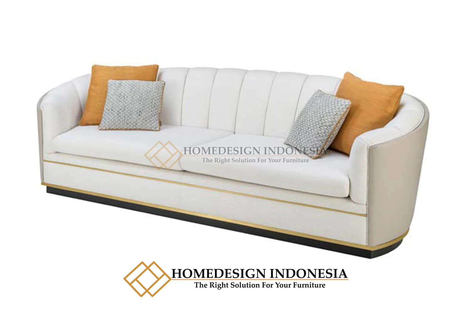 Sofa 3 Dudukan Minimalis Elegant Style Furniture Jepara HD-576.1