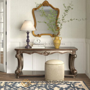 Harga Meja Konsul Mewah Ukiran Jepara Best Seller HD-737
