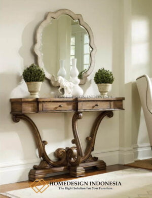Meja Konsol Mewah Terbaru Rustic Classic Color New Style HD-766