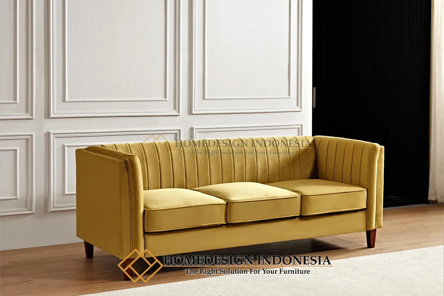 Sofa Minimalis 3 Seater Beauty Style Furniture Jakarta HD-810