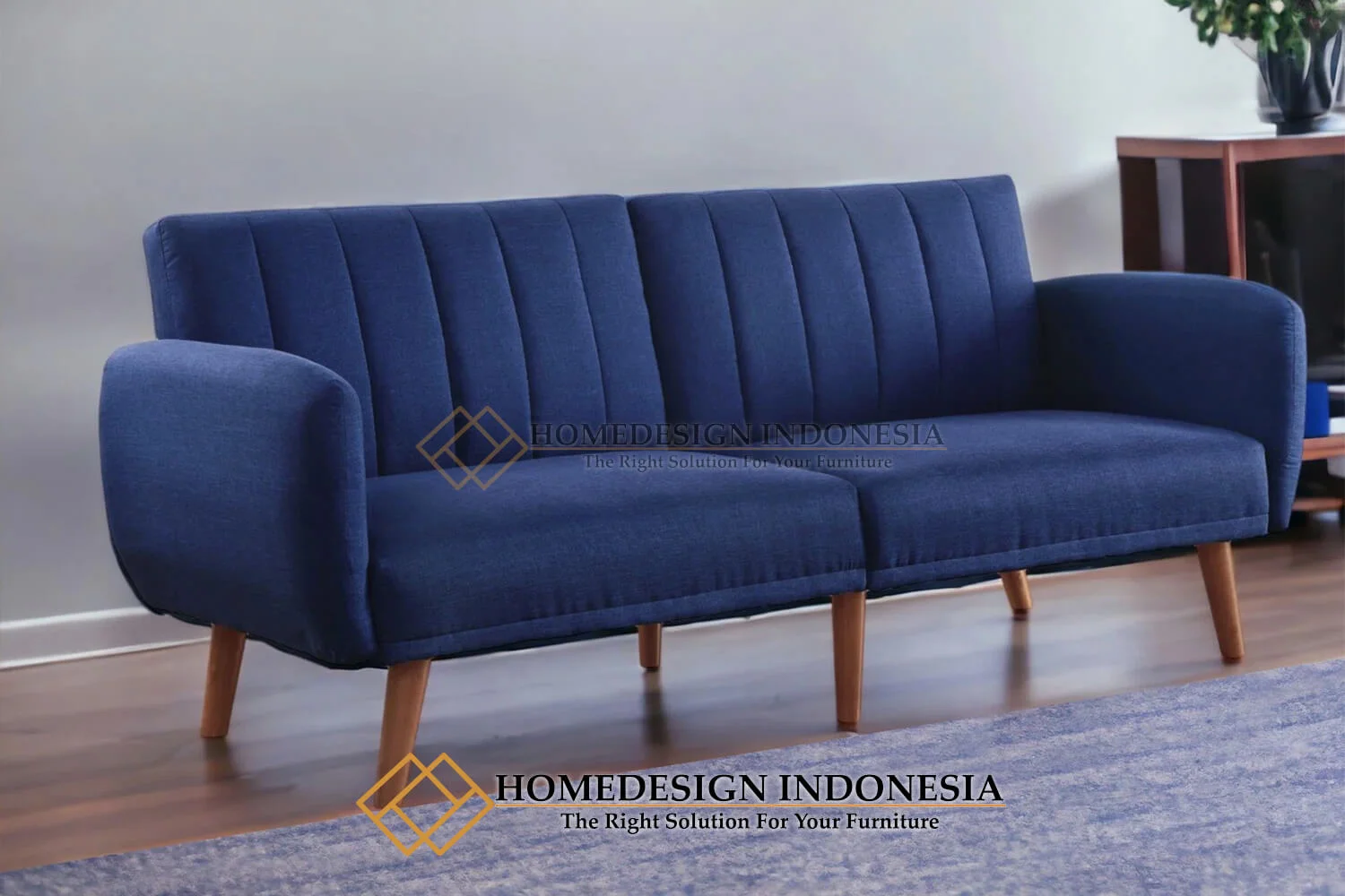 Sofa Tamu Minimalis Retro Klasik Vintage Solid Jati HD-742