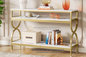 Meja Konsul Minimalis Mewah Best Stainless Furniture Jepara HD-906