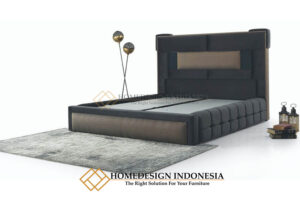 Tempat Tidur Minimalis Modern New Full Fabric Softly Royal Foam HD-908