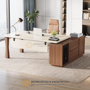 Meja Kantor Minimalis Modern Elegant Forest Style HD-1053