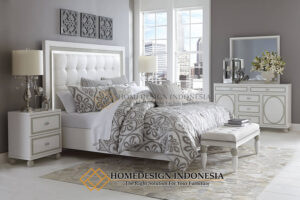 Set Tempat Tidur Minimalis Terbaru Belezza Solid Duco HD-1158