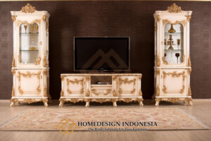 Bufet TV Mewah Jepara Ukiran Luxurious Design HD-1472