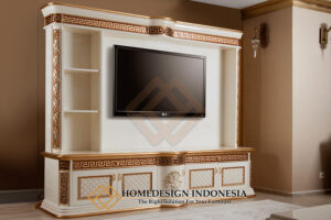 Bufet TV Mewah Ukiran Cantik Best Seller Homedesign Indonesia HD-1475