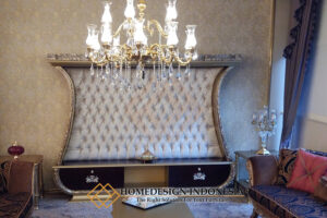 Harga Bufet TV Mewah Jepara Ukiran Klasik Best Sale HD-1478