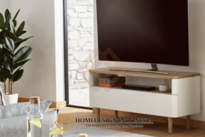 Meja TV Minimalis Terbaru Simple Elegant Interior Design HD-1469