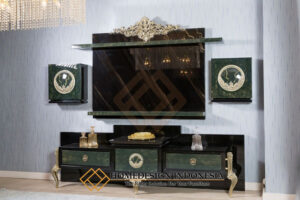 Model Bufet TV Mewah Vanessa Classic Elegant Style HD-1476