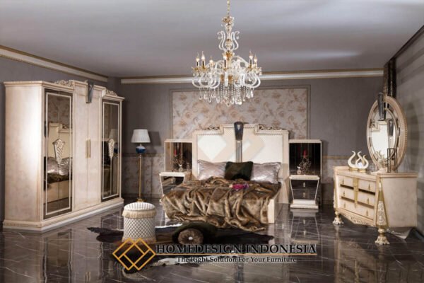 Tempat Tidur Mewah Minimalis Elegant Solid Duco Eveline Color HD-1492 Tempat Tidur Mewah Minimalis Elegant Solid Duco Eveline Color HD-1492