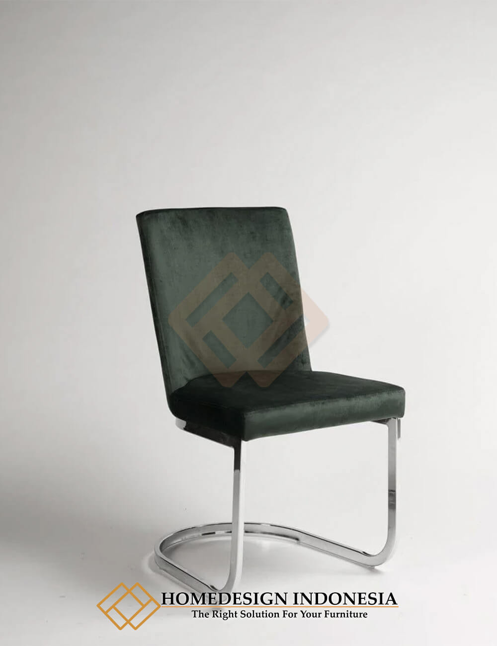 Kursi Makan Minimalis Cesca Stainless Foot Simple Design HD-1527