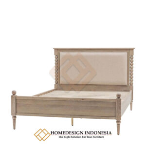 Tempat Tidur Jati Minimalis Klasik Design Luxury Type HD-1650