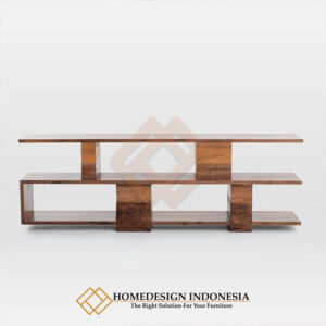 Meja TV Minimalis Jati Solid Wood High Quality HD-1708