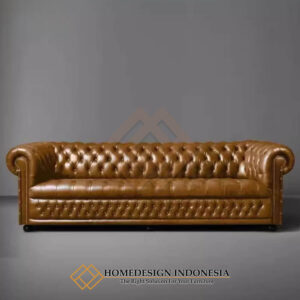 Sofa Chesterfield 3 Dudukan Desain Cantik Fancy HD-1670