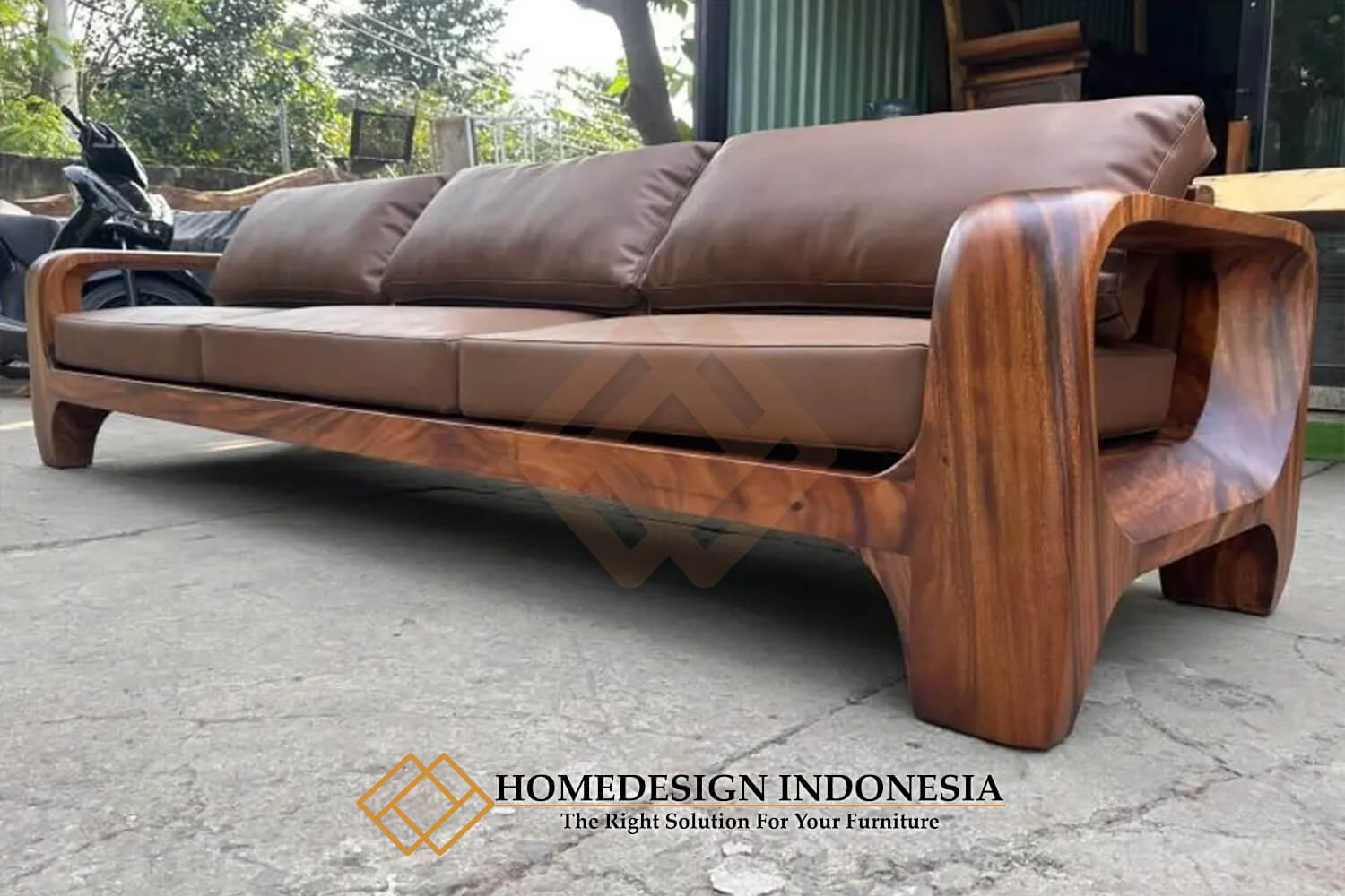 Sofa Tamu Minimalis Jati Modern Design Ramadhan Sale HD-1695.2