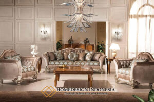 Sofa Tamu Mewah Klasik Ukiran Jepara Beautiful Design HD-1755