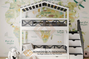 Tempat Tidur Tingkat Anak Design Home Sweet Home HD-1711