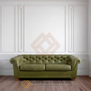 Harga Sofa Chesterfield Original Rangka Kayu Jati Kualitas A HD-1827